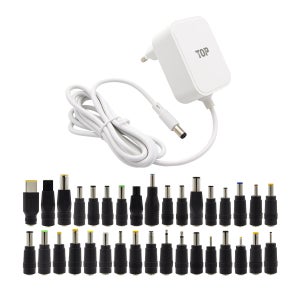 HDTOP DC 24V 1A 어댑터 화이트 1.5M 34종 젠더 HT-AD174