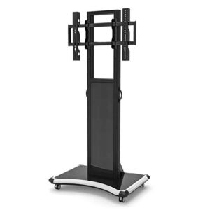 이동식 TV모니터스탠드 블랙 이동식티비거치대 TV브라켓 모니터브라켓