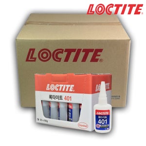 록타이트 401 다용도 순간 접착제 50g 1박스 (240개입)