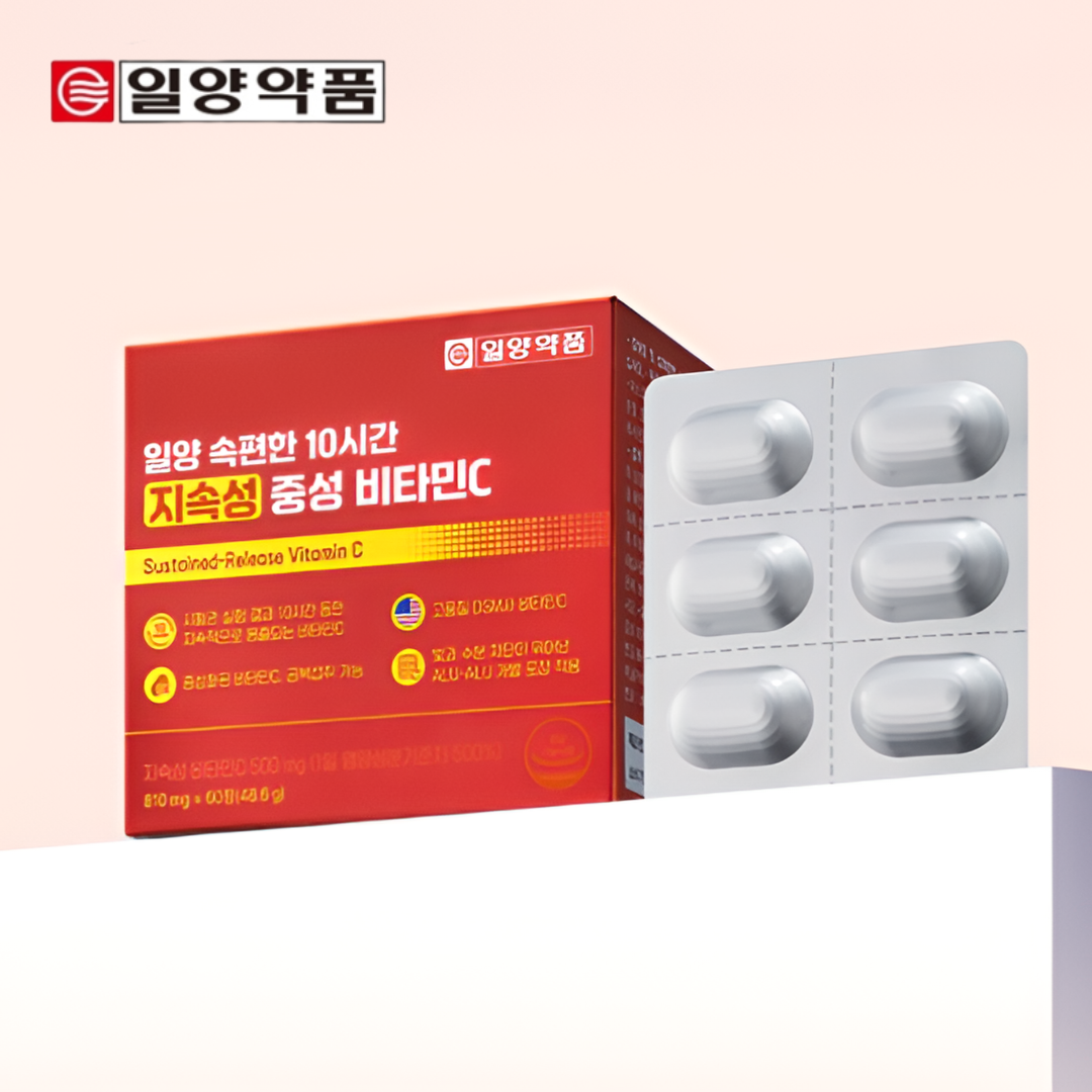 미국 중성화 DSM <b>비타민C</b> 지속성 버퍼드 <b>비타민C</b> 60정