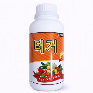 바이오플랜 터거 액제 1L 엑토신 식물 벼 영양제 아미노산 웃자람 방지 증산작용