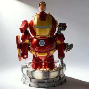 카피바라 아이언맨 3D인쇄 자석 피규어