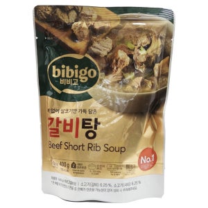 비비고 즉석국 갈비탕, 400g, 6개