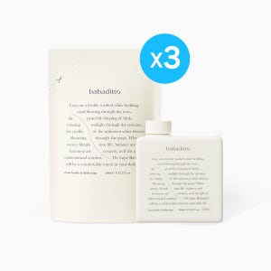 바바디토 깨끗한 주방세제 500ml + 리필 450ml 3개 세트 / 과일 야채 젖병 세정