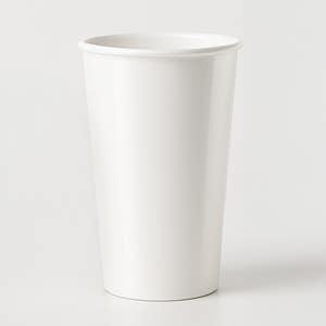 580ml (20온스) 테이크아웃 핫쿨겸용 양면코팅 종이컵 무지 1박스 1000개
