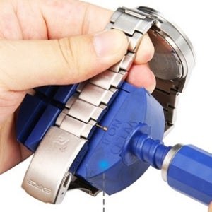 손목시계건전지뚜껑닫기교체 시계줄줄이기 메탈 배터리교체 줄조절