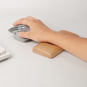 마우스 손목 받침대 우드 손목쿠션 팜레스트 손목보호대 패드