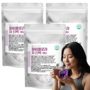 파비플로라 흑생강 분말 티백 알파CD 무궁화 핏 30포, 3개