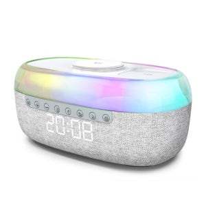 UM2 무선 충전 블루투스 UMWH-BT15WLED(화이트)