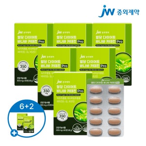 [6개월] JW중외제약 혈당 다이어트 바나바 카테킨 Pro 800mg 60정, 6개