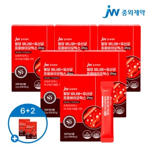JW중외제약 혈당 바나바+유산균 프로바이오틱스 Pro 2g 30포, 6개