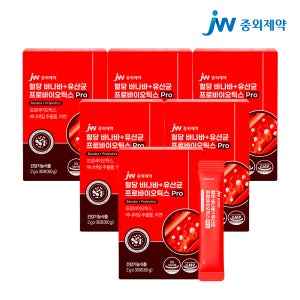 JW중외제약 혈당 바나바+유산균 프로바이오틱스 Pro 2g 30포, 6개