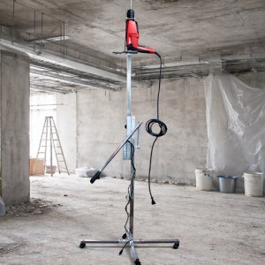 천장 천공용 전동드릴 지지대 고정 스탠드 높이조절 작업대 타공 보조대 2m-5.5m