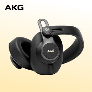 AKG K371 헤드폰 오버이어 접이식 유선헤드폰 헤드셋 홈레코딩 키보드 건반연결