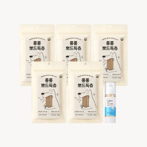 [놀로스토어] (SET) 바이플라그 대용량 치약 90g + 놀로 롱롱 뽀드득츄 120g, 5개