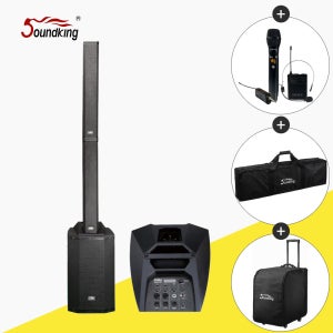 SoundKing ARTOS1200A 사운드킹 아토스1200 A 컬럼스피커+무선마이크 패키지