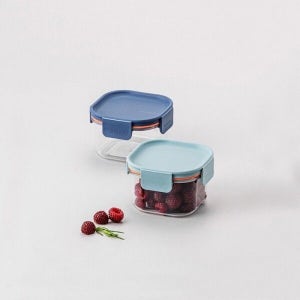 락앤락 비스프리 모듈러 플러스 밀폐용기 260ml 정사각 (LBF450R)