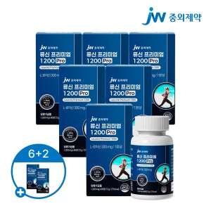 JW중외제약 류신 프리미엄 1200 Pro 1200mg 60정, 6개