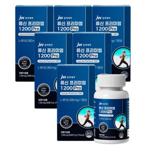 [12개월] JW중외제약 류신 프리미엄 1200 Pro 1200mg 60정, 6개