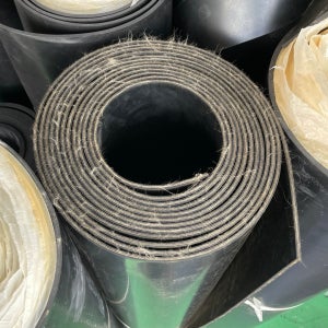 6t 60cm x 1m 2겹 포입고무판 방진 매트 충격흡수 고무판