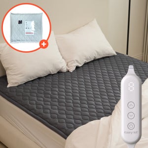 [26년형] 한일의료기 x 오테너 탄소매트 IOT 카본매트 전자파없는 그래핀 전기장판 킹(분리난방), 160x200cm, 딥네이비