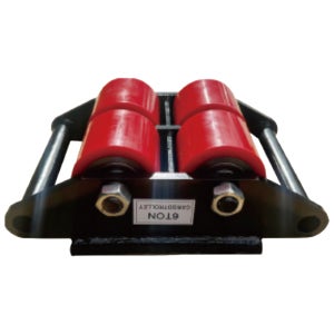 롤러형 도비대차 우레탄바퀴 중량물운반 캐스터 대형장비 구루마 초고하중 이동 공장이사 4구