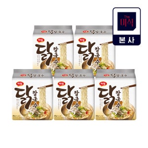 하림 닭칼국수 116g x 4개, 5번들