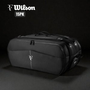 윌슨 RF 라켓 백 15pk 테니스가방 블랙
