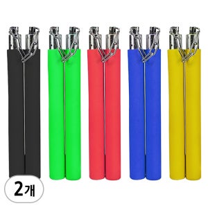 (스폰지 쌍절곤 A타입 2개) 스펀지 연습용 초보자 수련용 호신용 쌍절봉 무술 연습 수련 호신 곤 봉