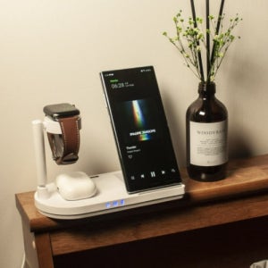 머레이 4in1 무선충전기 F5 (삼성/애플 선택가능)