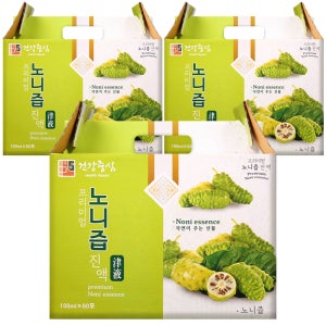 노니즙 100ml 60포, 3개