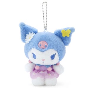 산리오 캐릭터 데이지 쿠로미 봉제인형 키홀더