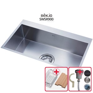백조 SWSR900 사각싱크볼 사각볼 싱크대 씽크대 교체 주방 리모델링 인테리어
