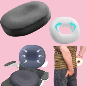 회음부방석 산모방석 임산부도넛 의자자세교정 메모리폼 사무실