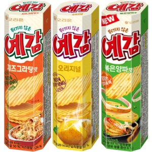 오리온 예감 치즈그라탕 오리지널 볶은양파맛 64g 12개