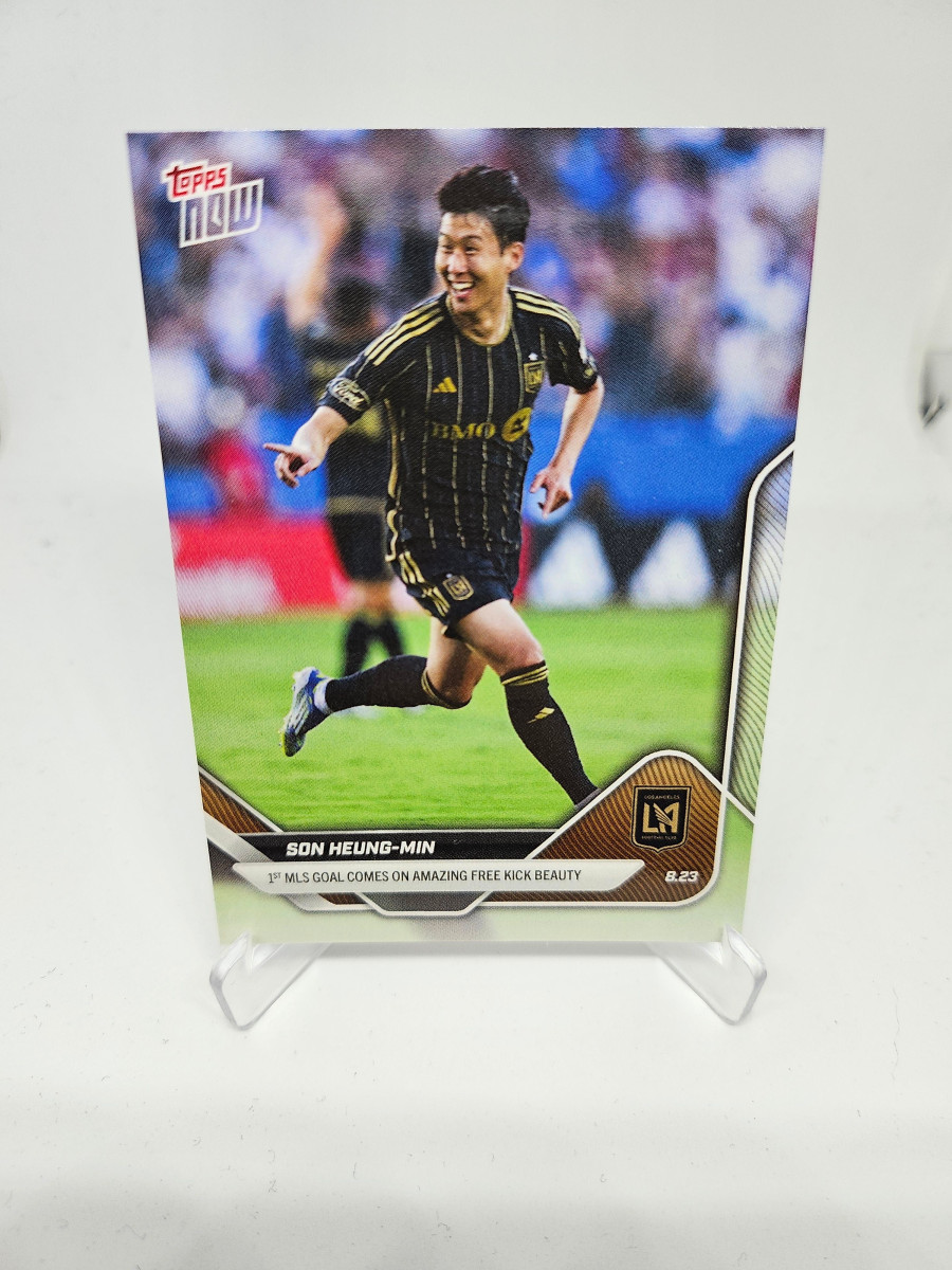 손흥민축구카드 2025 Topps Now 80번 LAFC RC 손흥민 루키 축구 MLS 카드