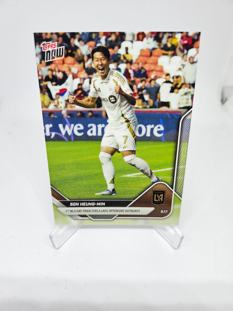 손흥민축구카드 2025 Topps Now 95번 LAFC RC 손흥민 루키 축구 MLS 카드