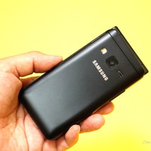 삼성 갤럭시폴더2 공기계 효도폰 학생폰 자급제 SM-G160N/G165N 32GB, 블루블랙