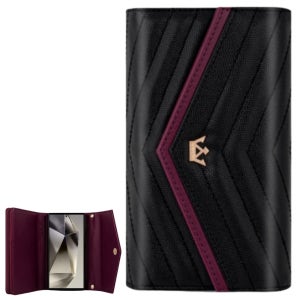 핸드백 크로스백 스타일 카드 지갑 케이스 퍼플, 갤럭시A5 2016 SM-A510S