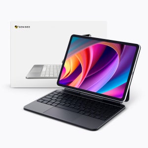 지니비 에센셜 매직키보드 아이패드 키보드 케이스 그레이블랙, 아이패드 프로 11 M4/M5