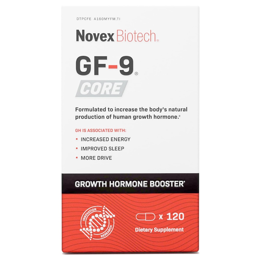 남성 <b>성장호르몬</b> 근육회복 노벡스바이오테크 GF-9 코어