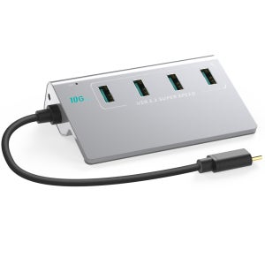 NEXTU USB 3.2 C타입 4포트 멀티허브 NEXT-3280TC-10G