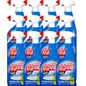 무균무때 무균무때욕실용 변기세정제 750ml+750ml 6개