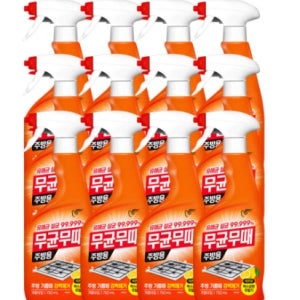 무균무때 무균무때주방용 기름때제거 750ml+750ml 6개