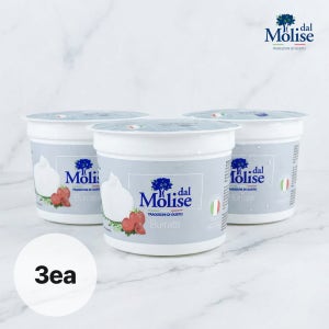 [본사직영] 달몰리스 부라타 치즈 125g 3개 세트 (냉동) 브라타 Dalmolise