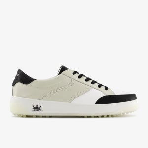 (Value Pick) 람다 골프화 미겔 블랙베이지 남성골프화 명품 클래식 스파이크리스