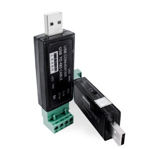 USB-485 변환기 통신 전송 모듈 산업용 직렬 포트 디버깅 보조 485-usb 양방향 반이중 LX08H