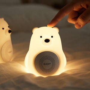 베이비앤아이 고미 신생아 아기 백색소음기 수유등 수면교육