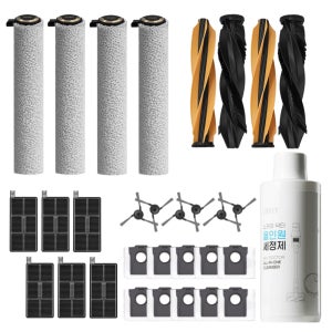 [호환] 드리미 Aqua10 Ultra Roller 소모품 물걸레 더스트백 필터 브러쉬 1년 세제 패키지 호환돼지
