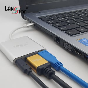 랜스타 LS-USB31-MPS USB 3.1 To HDMI 멀티포트 케이블 미포함